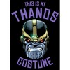 Juniors Womens Marvel Halloween Thanos Costume T-Shirt - 2 of 4