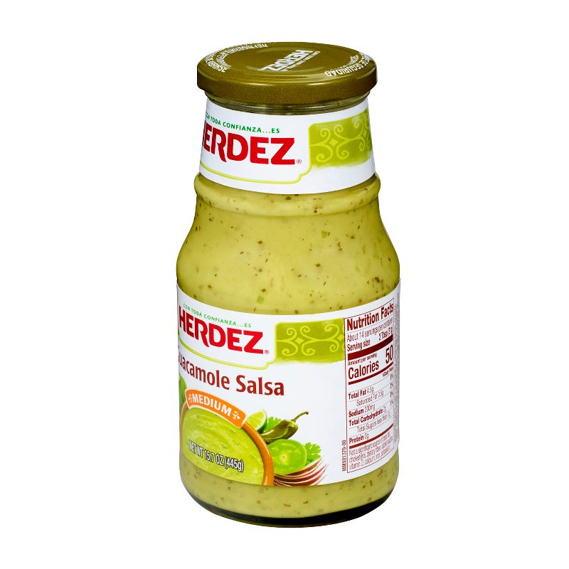 Herdez Guacamole Salsa Medium 15.7oz, 6 of 8