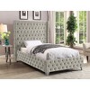 Meridian Furniture,Savan Velvet Bed - 3 of 4