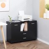 Bella Depot 39.3''W Office Filing Cabinet Printer Stand with 2 Drawers - 2 of 4