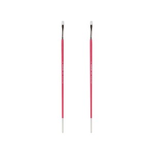 Creative Mark Pro White Soft Filament Acrylic Paint Brushes - Bright  Sets of 3 - Versatile Synthetic Brushes for Acrylic Painting , Gouache, Oils & - 1 of 4
