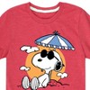 Boys' - Peanuts - Snoopy Beach Day Short Sleeve Graphic T-Shirt - 2 of 4