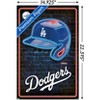 Trends International MLB Los Angeles Dodgers - Neon Helmet 23 Unframed Wall Poster Prints - 3 of 4