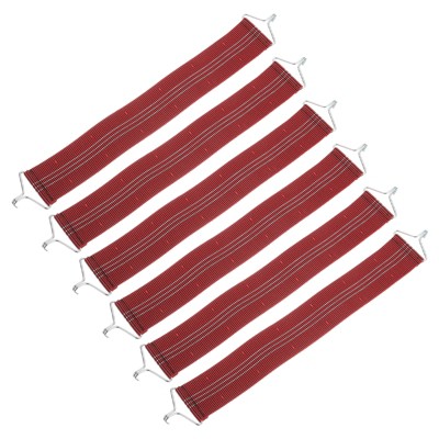Unique Bargains Zero Gravity Chair Accessories Zero Gravity Chair Belts Thicken Reinforced Belt 6 Pcs