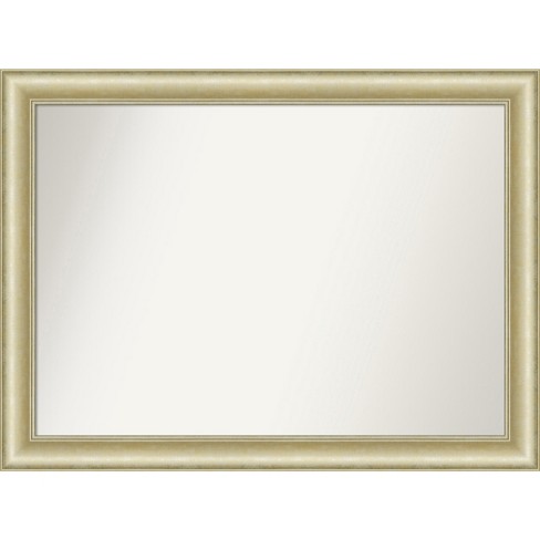 Amanti Art Textured Non-Beveled Framed Wall Mirror - image 1 of 4