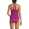 Lands' End Women's Texture V-neck Halter Tankini Swimsuit Top - 2 of 4