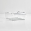 iDesign Fridge Storage Tray with Handle - Set of 4 - Clear - 2 of 4
