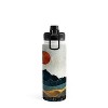 SpaceFrogDesigns Amber Dusk Water Bottle - Society6 - 3 of 4