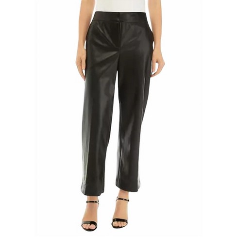 Women's Faux Leather Wide Leg Pants - Ruby Rd. - image 1 of 3