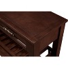 Kumasinova 42" Solid Wood Console Table with Drawers,Entryway Table with Storage Shelves,Buffet Sideboard Entry Table for Kitchen,Dining&Hallway - 3 of 4