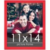 PosterPalooza | Photo Size Classic Modern Red Frame - UV Acrylic, Foam Board Backing, Hanging Hardware - 2 of 4