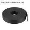 Unique Bargains Solid Neoprene Rubber Weather-Proof Gasket Protection Seal Strips - 2 of 3