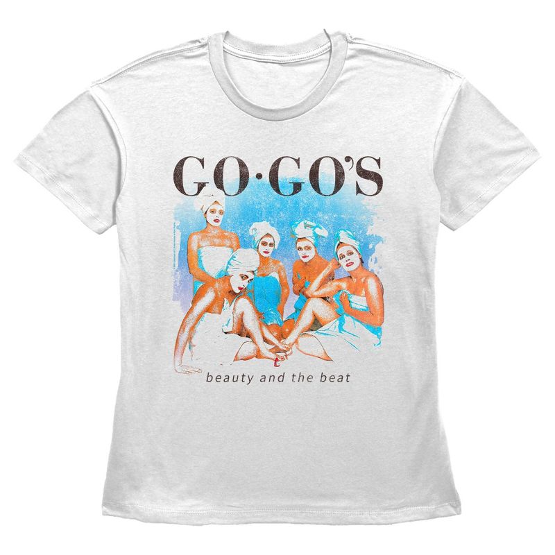Women's The Go-Go's Beauty and the Beat Album Cover T-Shirt, 1 of 4