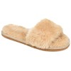 Journee Collection Womens Dawn Comfort Insole Slip On Slide Open Toe Slippers - 2 of 4