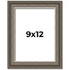 PosterPalooza | Photo Size Weathered Black Picture Frame - UV Acrylic, Foam Board Backing, Hanging Hardware - 2 of 4