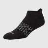 Hanes Men's 3pk +1 Absolute Active Cushioned Heel Shield Socks - 6-12 - 4 of 4