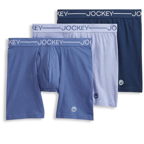 Jockey Men's Organic Cotton Stretch 6.5 Boxer Brief - 3 Pack : Target
