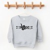 SmileyWorld Skeleton Hang Loose - Toddler Graphic Sweatshirt and Youth Graphic Sweatshirt - 2 of 3