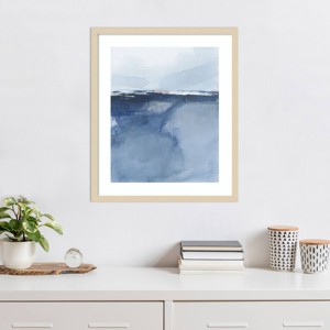 Amanti Art Horizon 38 by M. gloria Hunter Wood Framed Wall Art Print - 1 of 4