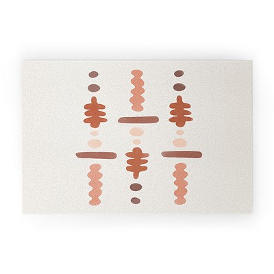 Bohomadic.Studio Botanical Garden Elements 3 20" x 30" Welcome Mat - Society6
