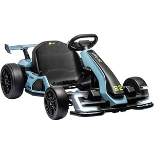 24V Kids Electric Go-Kart with Drift & Sport Modes, Dual 300W Motors, Length Adjustmen, Big Battery, EVA Tires - 1 of 4