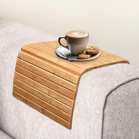 Hallops Bamboo Couch Arm Tray Brown Target