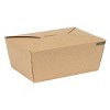 Inno-Pak 75 oz INNOBOX EDGE Compostable Kraft - Pack of 45 - 2 of 3
