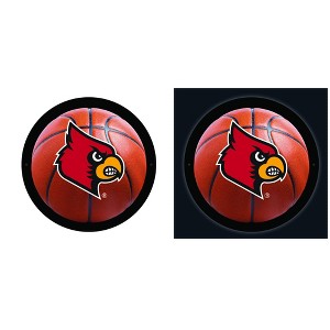 Evergreen Ultra-Thin Edgelight LED Wall Decor, Basketball, University of Louisville- 15 x 15 Inches Made In USA - 1 of 4
