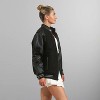 Members Only Women's Oversized Varsity Jacket - 2 of 4