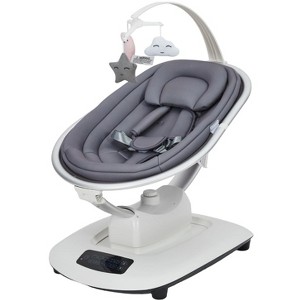 Electric Baby Swings for Infants to Toddler, Infant Swing with 5 Motion Modes & 5 Speeds, Remote Control, Reclining Seat with 5-Point Harness - 1 of 4