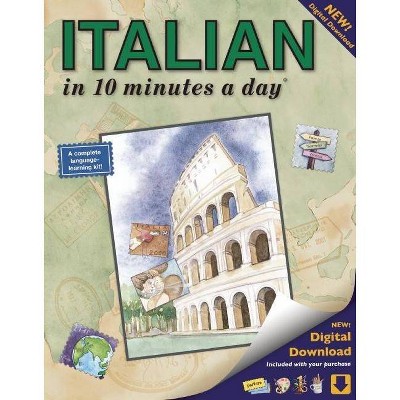 Italian in 10 Minutes a Day - 8th Edition by  Kristine K Kershul (Paperback)