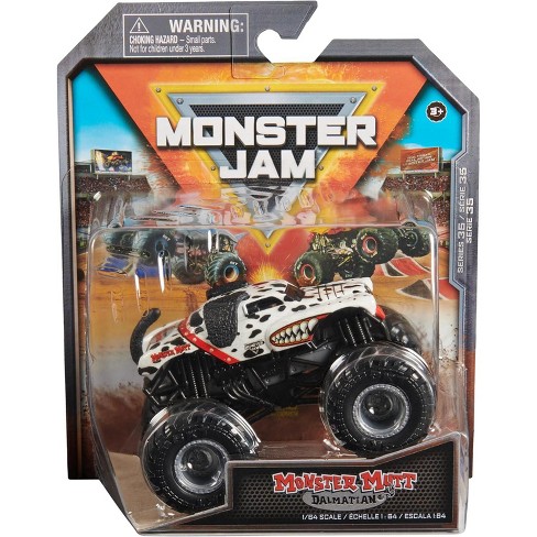 Monster Jam, Official Monster Mutt Dalmatian Monster Truck, Die-Cast Vehicle, 1:64 Scale, Kids Toys for Boys Ages 3 and up - image 1 of 3