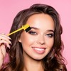 Unique Bargains Eyebrow Eyelash Dual Comb Makeup Tool 8.15" Length - 2 of 4