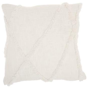 Boho Throw Pillow Cover, Pastel Bohemian Pillow With Tassels, Decorative  Spring Pillow, Peach Orange Pillow, Handwoven Textured Boho Pillow 