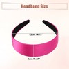 Unique Bargains Girl's Satin Headband 1.57" Wide 1 Pc - 4 of 4