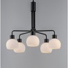 Maxim Lighting Coraline 5 - Light Chandelier in  Black - 2 of 4