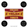 Evergreen Come Back with Tickets University of Southern California 28" x 16" Woven PVC Indoor Outdoor Doormat - 3 of 4