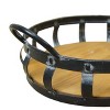 VIP Wood 15.5 in. Brown Cage Trays with Handle Set of 3 - 2 of 4