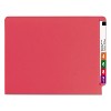 Smead Heavyweight Colored End Tab Fastener Folders, 0.75" Expansion, 2 Fasteners, Letter Size, Red Exterior, 50/Box - 2 of 4