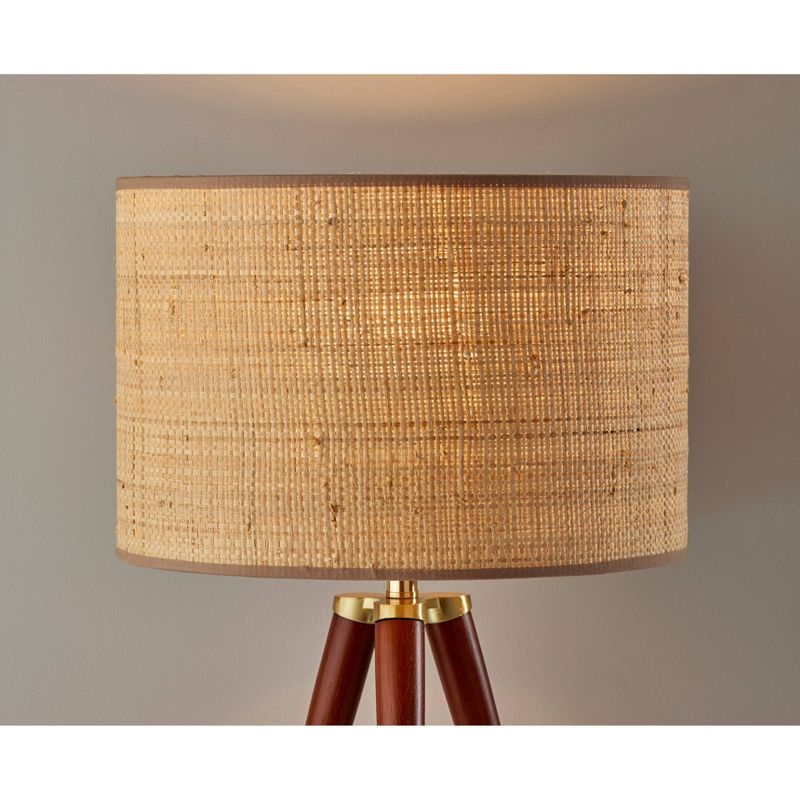 Jackson Table Lamp Walnut Brown - Adesso, 5 of 6