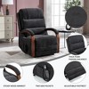 ChicFurnit Living Room Chair Arm Accent Chair Chenille / Leatheraire Power Lift Recliner with Massage Heat Dual Motor Elder Chair for Living Room - 2 of 4