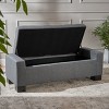 CAVINAS Storage Bench Ottoman with Storage Ottoman with Padded Seat Cushion Storage - 4 of 4