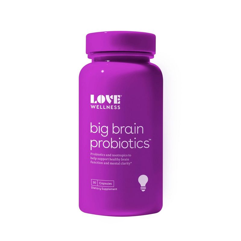 Love Wellness Big Brain Probiotics - 30ct, 1 of 7