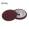 Unique Bargains Metal Shank Round Cloth Covered DIY Sewing Buttons 20 Pcs - 3 of 4