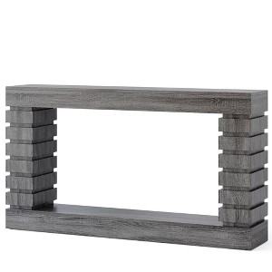 Resenkos Entryway Table, Console Sofa Table,70.8" Console Table, Wood Rectangular Sofa Table, - 1 of 4