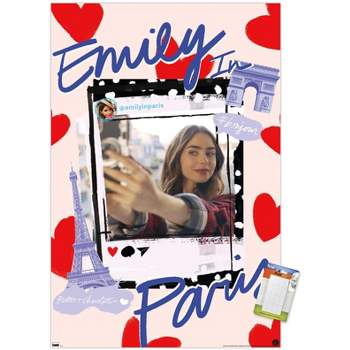 Trends International Emily In Paris - Hearts Unframed Wall Poster Prints