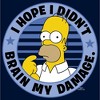 Men's The Simpsons Brain My Damage Sweatshirt - 2 of 4