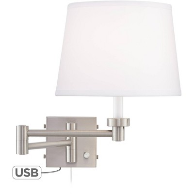 swing arm wall lights for bedroom