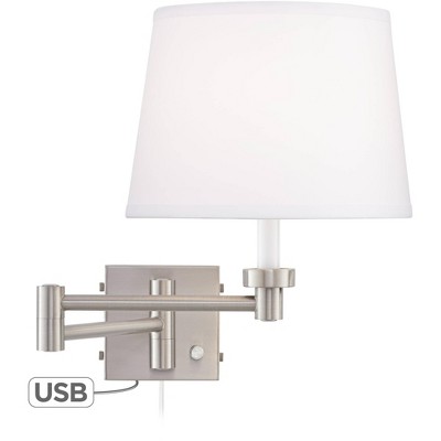 modern swing arm sconce