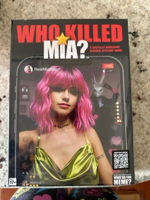 What Do You Meme? Who Killed Mia? Murder Mystery Game : Target